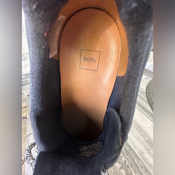 HUGO BOSS Men's Storm Running Navy  Sneakers Size 44 - Picture 14 of 14